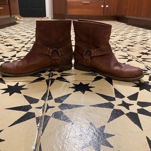 frye boots with buckles
